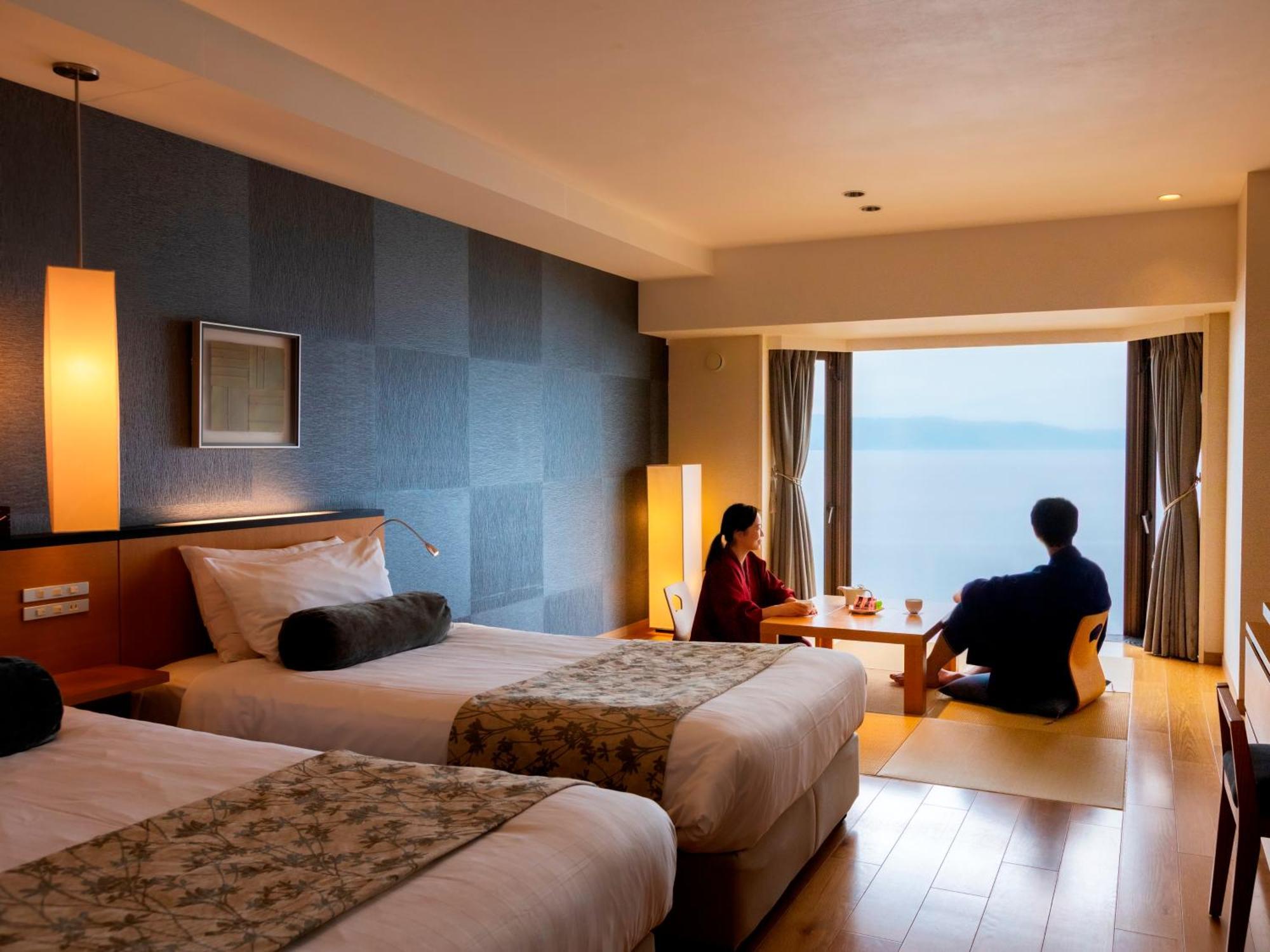 The Lake View Toya Nonokaze Resort Toyako Exterior foto